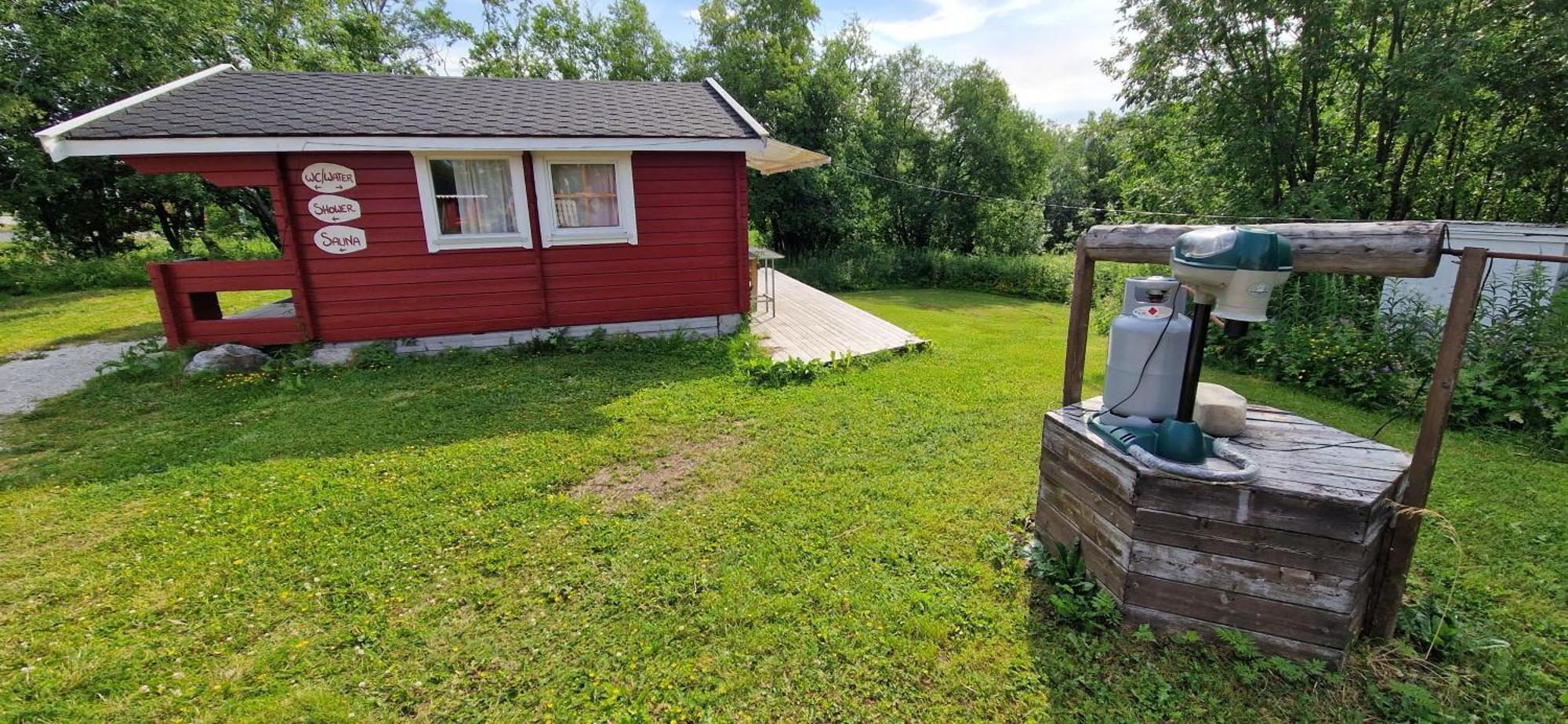 Bungalaven Lodge As Børselv Exterior foto